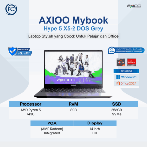 AXIOO MyBook Hype 5 X5-2 DOS Grey