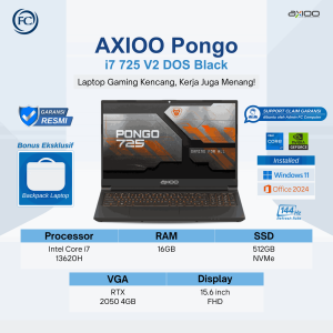 AXIOO Pongo i7 725 V2 DOS