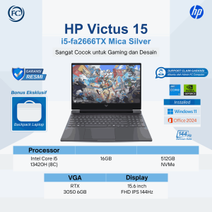 HP Victus 15 i5-fa2666TX + Bag