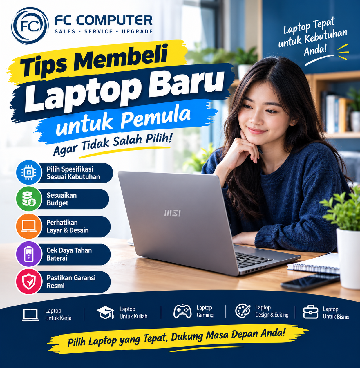 Laptop Buying Tips for Beginners