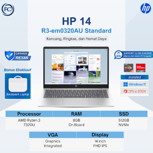 HP 14 R3-em0320AU 512Gb Ssd 8GB RAM